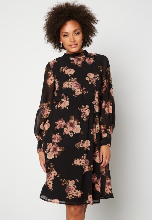 Moments New York Chloe Chiffon Dress Floral 34