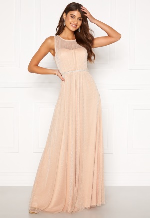 Moments New York Ophelia Lurex Gown Light pink 40