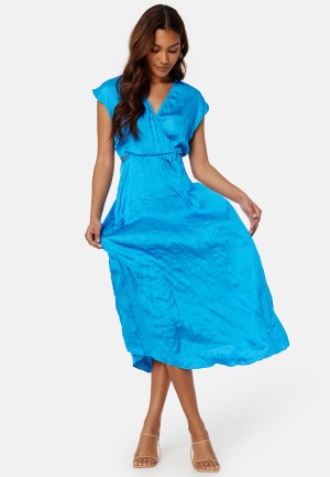 Bilde av Object Collectors Item Anna Knit Dress Swedish Blue 36