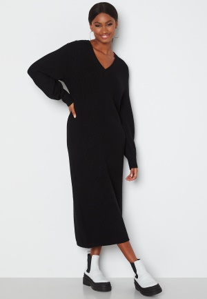 Bilde av Object Collectors Item Malena L/s Knit Dress Black Xs