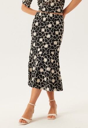 Läs mer om Object Collectors Item Objcalla Hw Midi Skirt Black Detail:sandshell 34