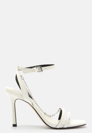 ONLY Alyx Chain Heeled Sandal White 37