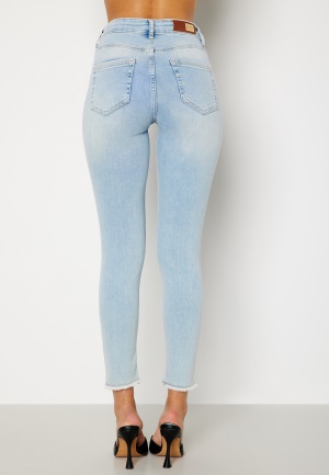 ONLY Blush Life Mid Jeans Light Blue Denim XS/30