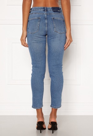 ONLY skinny jeans – ONLY Erica Life Mid ST Jeans Light Blue Denim M/32 til i - Pashion.dk