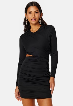 Image of ONLY Fox L/S Ruching Dress Black XL