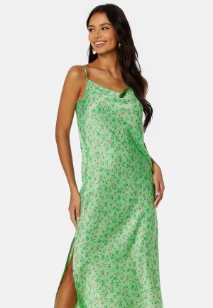 Image of ONLY Jane Singlet Midi Dress Summer Green AOP:Id L