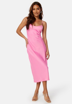 Läs mer om ONLY Maya Singlet Midi Dress Sachet Pink L
