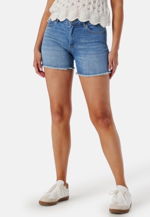 Läs mer om ONLY Onlblush Raw Denim Shorts Ligth Blue Denim M