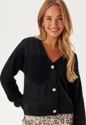 Läs mer om ONLY Onlella Piumo Ls Cardigan Black L