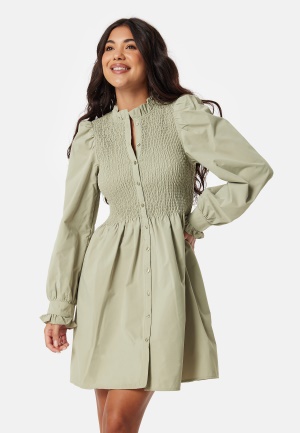 Bilde av Only Onlida Aspen Smock Dress Fog S