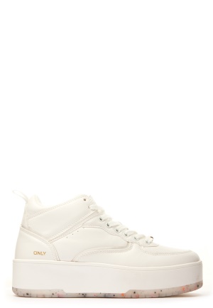 Läs mer om ONLY Siri High Sneaker White 37