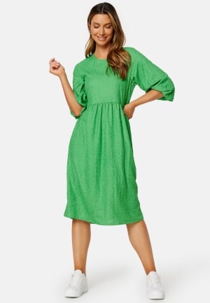 ONLY Susan 3/4 Back Detail Dress Green Bee M