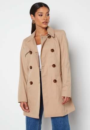 Läs mer om ONLY Valerie Trenchcoat Ginger Root XL