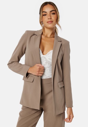 Image of Pieces Bossy LS Loose Blazer Fossil M