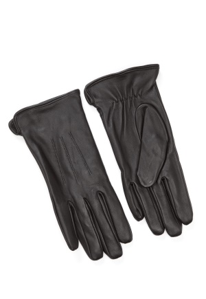 Läs mer om Pieces Nellie Leather Glove Black M
