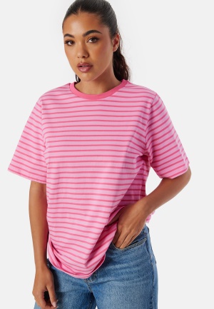Läs mer om Pieces Pcabby SS Tee Begonia Pink XL