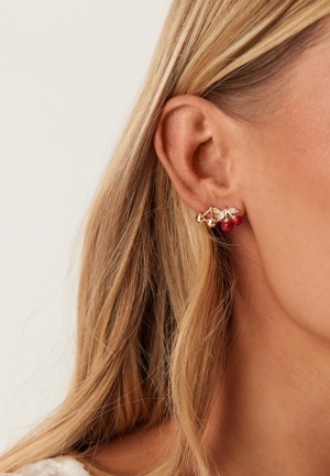 Läs mer om Pieces Pcaya Earrings 2-pack Gold Colour Onesize