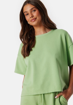 Pieces Pcchilli Summer Loose Sweat Green S