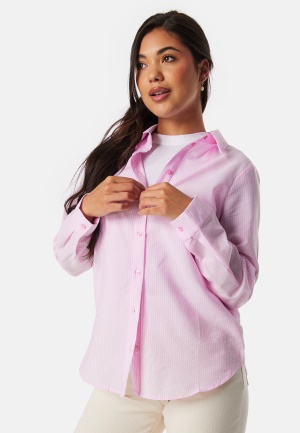 Läs mer om Pieces Pcmarly LS Shirt Pastel Lavender XL