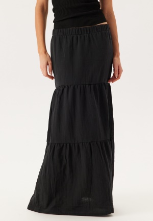 Image of Pieces Pcsikka Hw Maxi Skirt Black XL