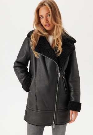 Läs mer om ROCKANDBLUE Delia Coat Black/Black 36