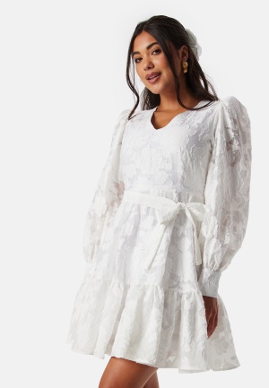 Bilde av Selected Femme Sflcalli-sadie Short Dress Bright White 34