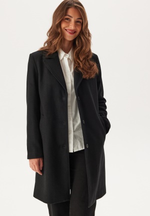 Läs mer om SELECTED FEMME Slfnew Alma Wool Coat Noos Black 34