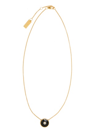 Marc Jacobs The Medallion Pendant 001 Black/Gold One size