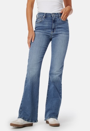 Läs mer om TOMMY JEANS Sylvia Hgh Flr Ch0238 1a4 Denim Medium 27/34