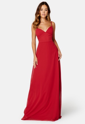 Trendyol Minel Maxi Dress Red 34