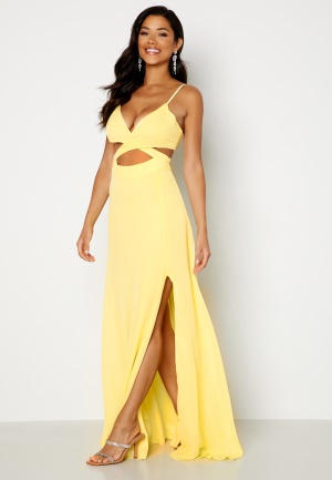Trendyol Taina Maxi Dress Yellow 34