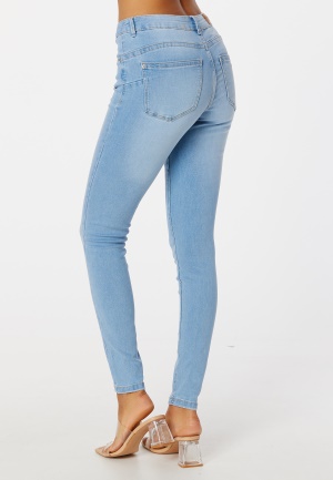 VERO MODA Alia MR S Shape Jeans Light Blue Denim XS/30