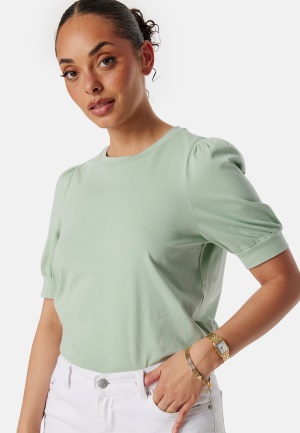 Läs mer om VERO MODA Vmkerry 2/4 O-Neck Top Silt Green S