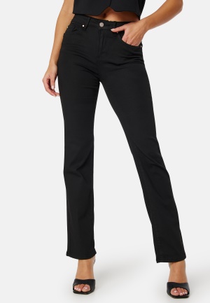 Läs mer om VERO MODA Vmflash mr straight jeans Black XL/30