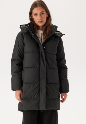 Läs mer om VERO MODA Vmgretakylie Coated Coat Black L