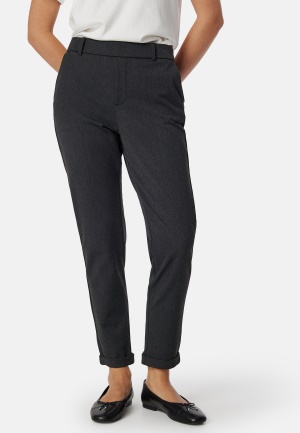 Läs mer om VERO MODA Vmmaya MR Loose pant Dark Grey Melange M/30