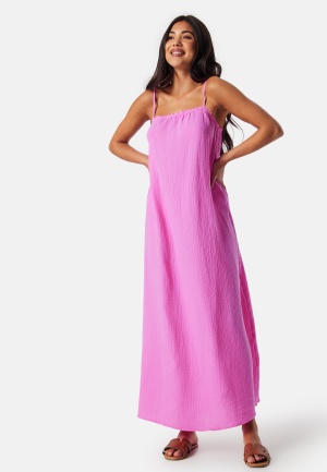 Läs mer om VERO MODA Vmnatali singlet dress Pink XL