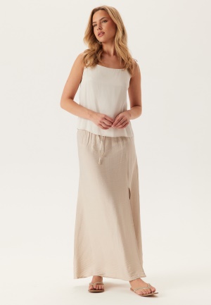 Image of VERO MODA Vmpalina Long Skirt Silver Lining M