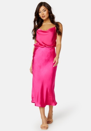 VILA Dinna HW Skirt Pink Yarrow 36 (5715371211058)