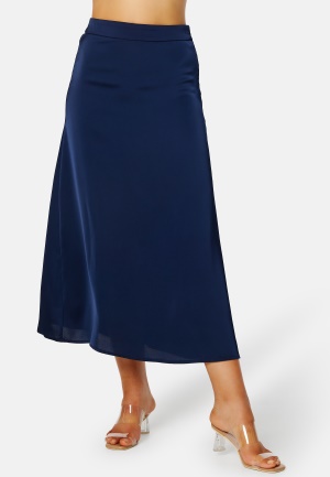 VILA Ravenna Long Skirt Navy Blazer 44
