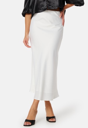 Y.A.S Lina High Waist Long Skirt Star White S