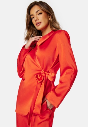 Image of Y.A.S Painterly LS Blazer Fiery Red XS
