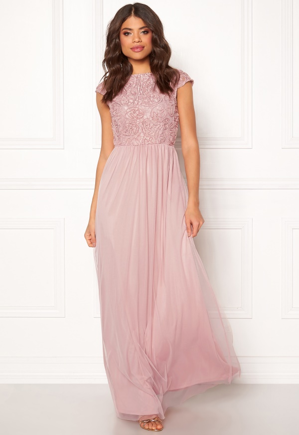 ariella prom dress dusty pink