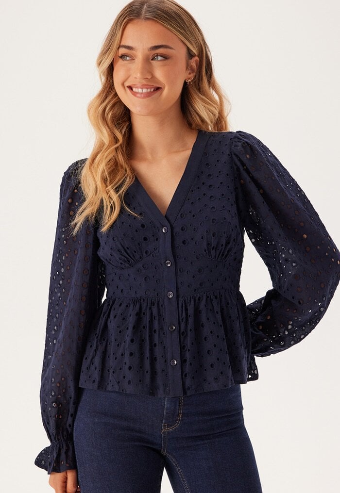 BUBBLEROOM Nettie Broderie Anglaise Blouse