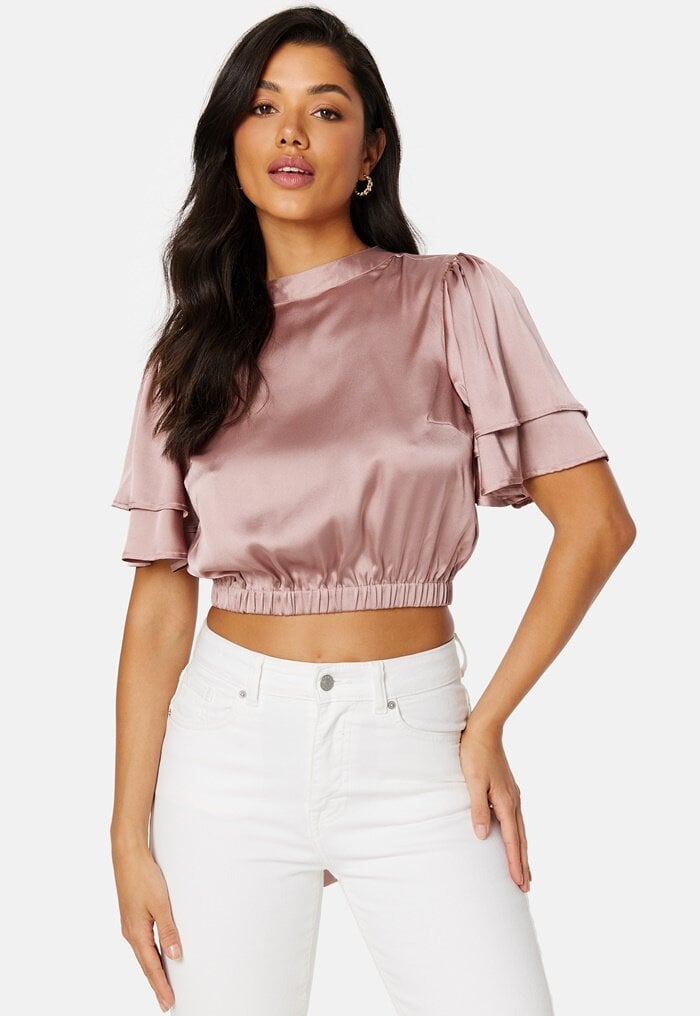 BUBBLEROOM Doreen butterfly sleeve blouse