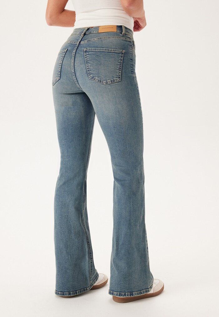 BUBBLEROOM High Flare Superstretch Jeans