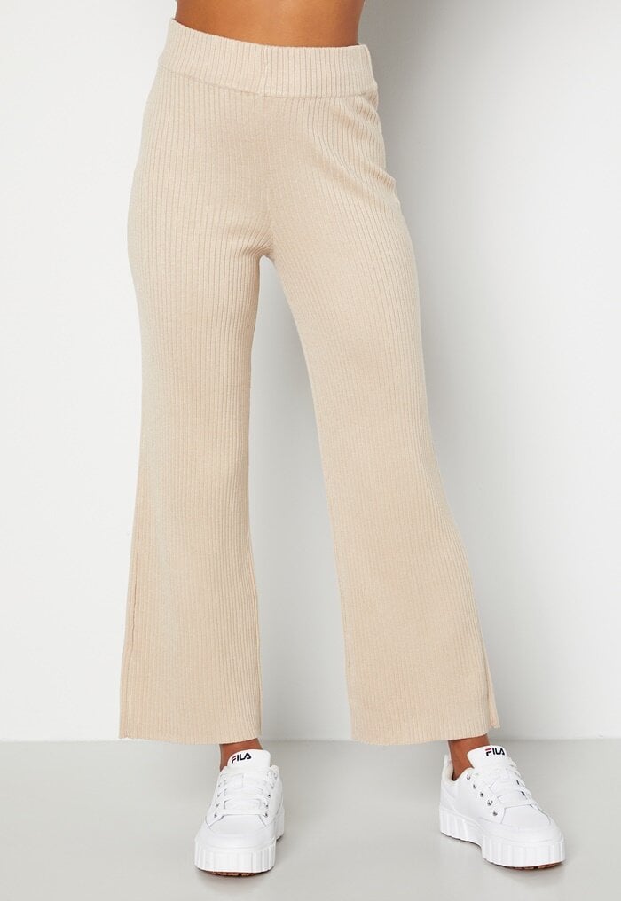 BUBBLEROOM Marah knitted long trousers