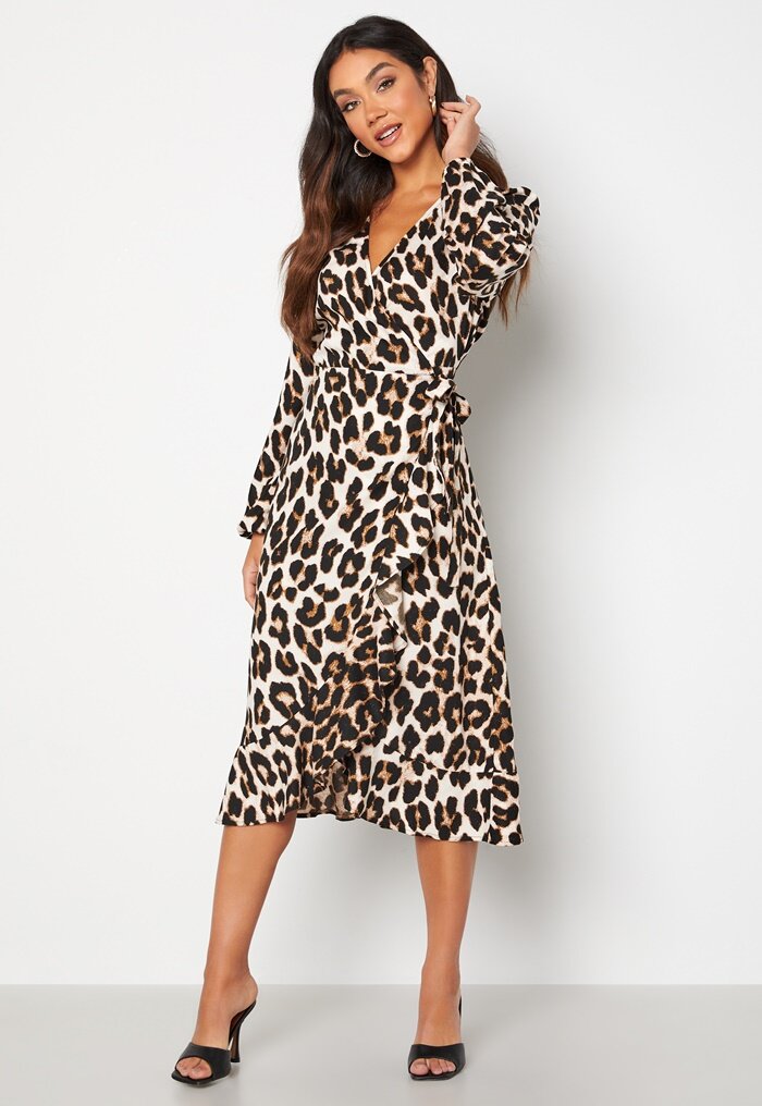 BUBBLEROOM Milia wrap dress