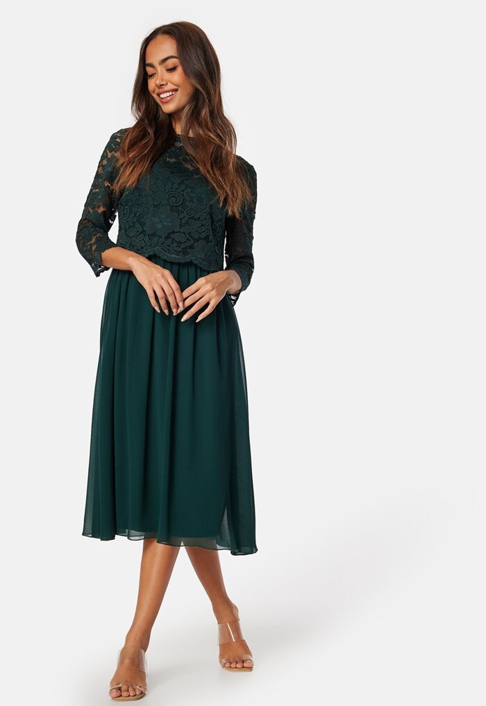 Bubbleroom Occasion Lace Midi Dress