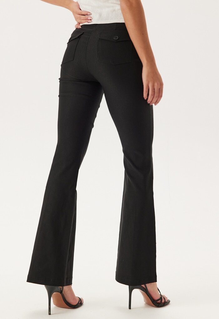 BUBBLEROOM Stretchy Back Pocket Trousers